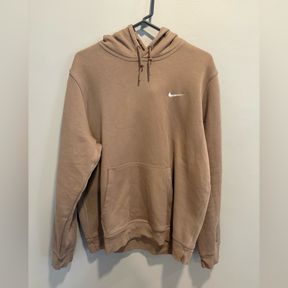 Nike Beige Pullover Men’s Hoodie Size XL
